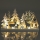 Decoração de Natal LED LED/3xAAA/branco quente floresta