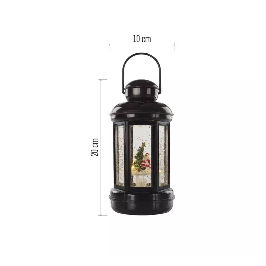 Decoração de Natal LED LED/3xAAA lanterna