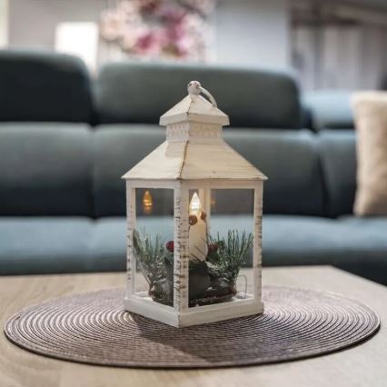 Decoração de Natal LED LED/3xAAA lanterna