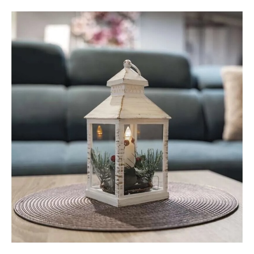 Decoração de Natal LED LED/3xAAA lanterna
