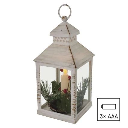 Decoração de Natal LED LED/3xAAA lanterna