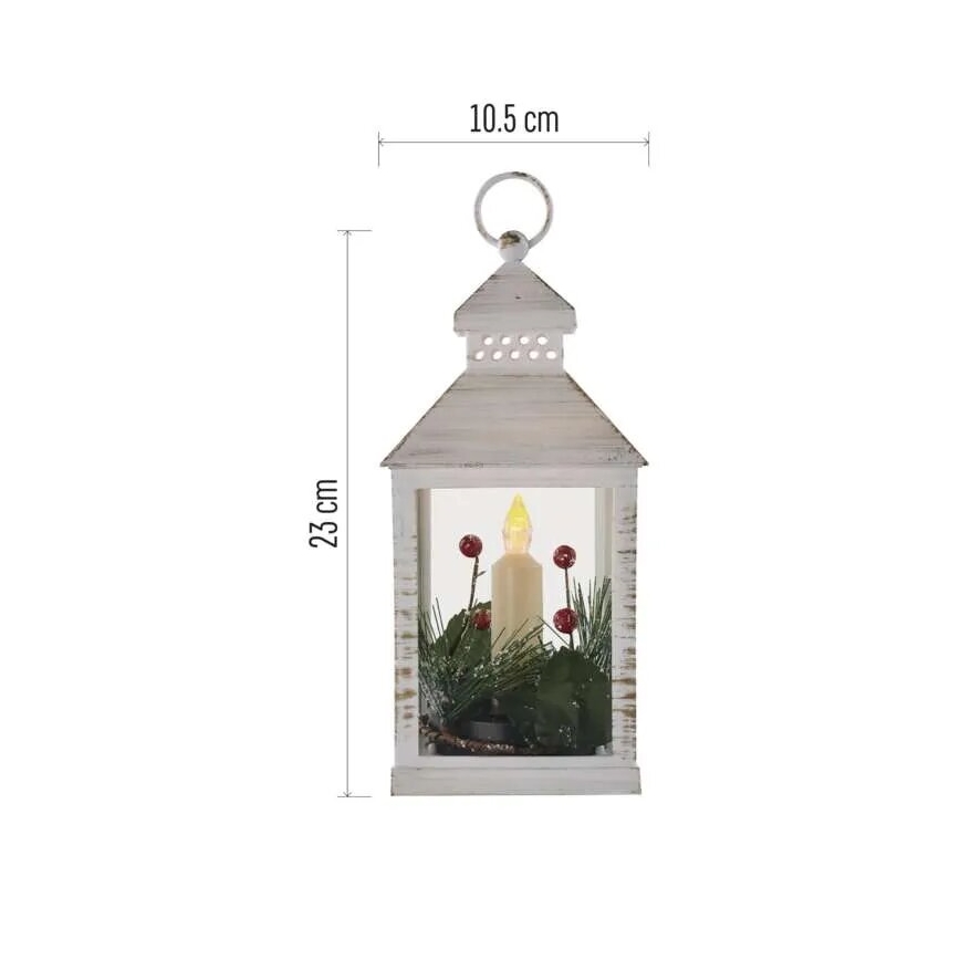Decoração de Natal LED LED/3xAAA lanterna