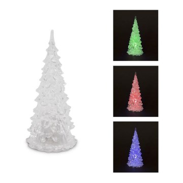 Decoração de Natal LED LED/3xAG10 16cm multicolor