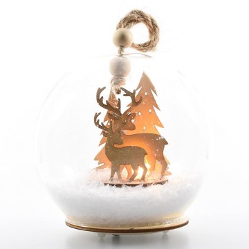 Decoração de Natal LED LED/3xLR44 branco quente