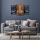 Decoração de parede 125x79 cm árvores da vida