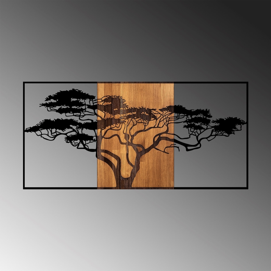 Decoração de parede 147x70 cm árvore
