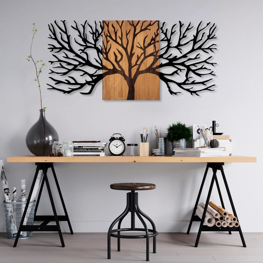 Decoração de parede 150x70 cm árvore