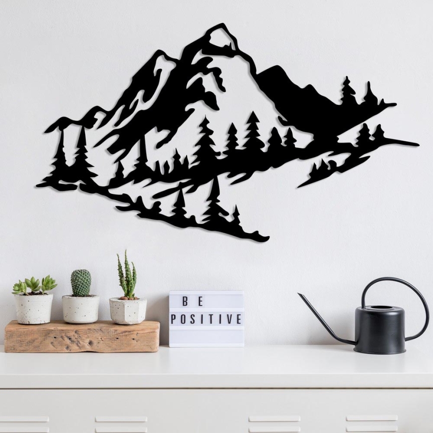 Decoração de parede 40x70 cm montanhas