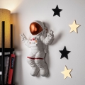 Decoração de parede 47x35 cm astronaut cobre