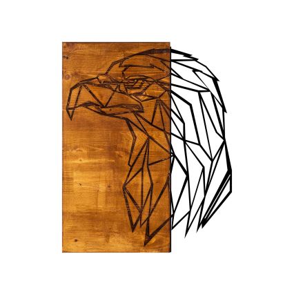 Decoração de parede 47x58 cm águia