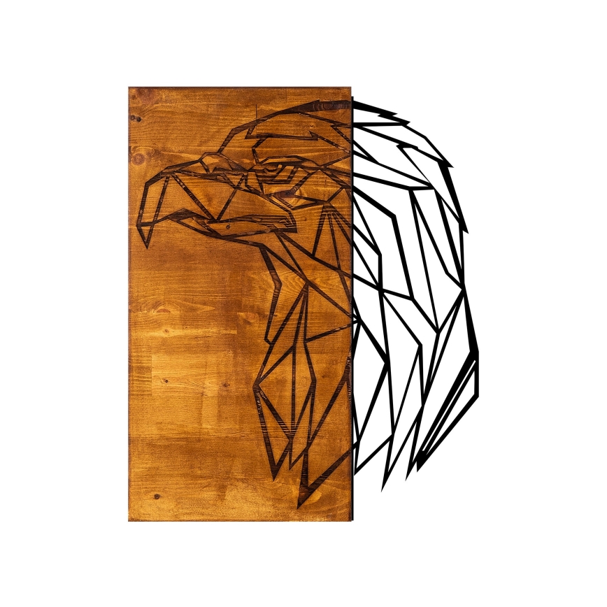 Decoração de parede 47x58 cm águia