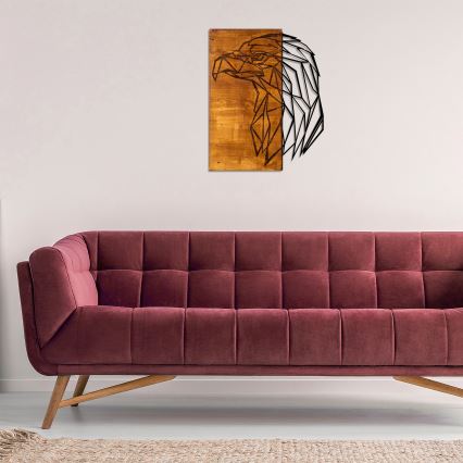 Decoração de parede 47x58 cm águia