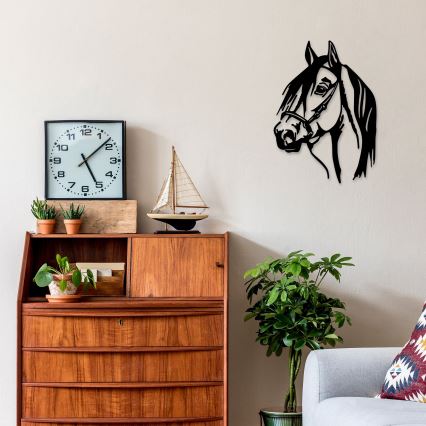 Decoração de parede 55x40 cm horse