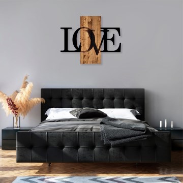 Decoração de parede 58x73 cm amor