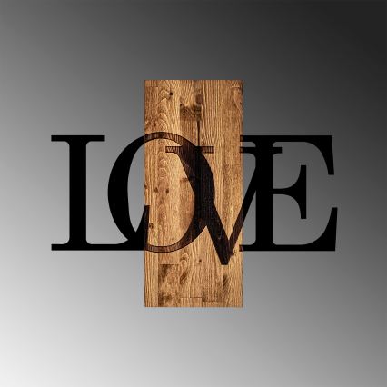Decoração de parede 58x73 cm amor