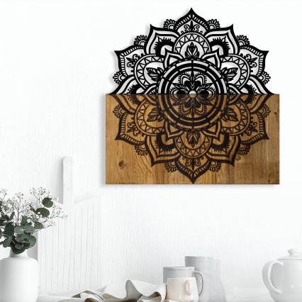 Decoração de parede 59x58 cm mandala