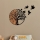 Decoração de parede 71x92 cm madeira/metal