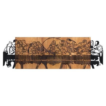 Decoração de parede 76,5x24,5 cm Última Ceia