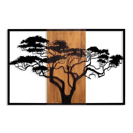 Decoração de parede 90x58 cm árvore