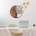 Decoração de parede 92x71 cm árvore e pássaros