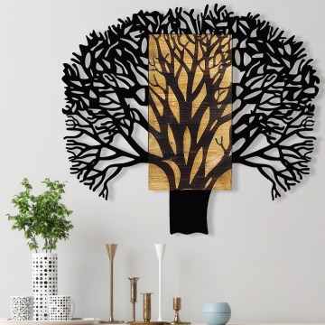 Decoração de parede 93x86 cm árvore