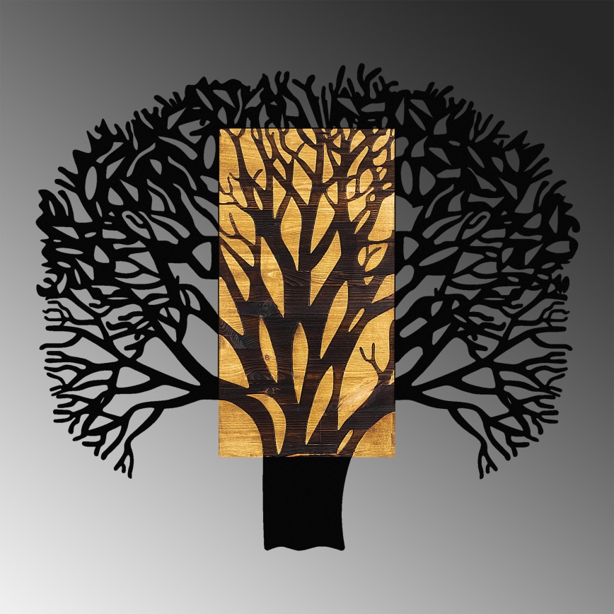 Decoração de parede 93x86 cm árvore