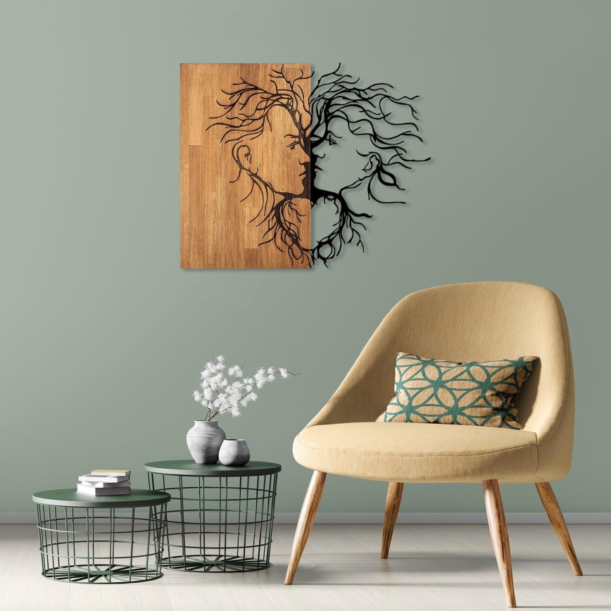 Decoração de parede 96x79 cm amor