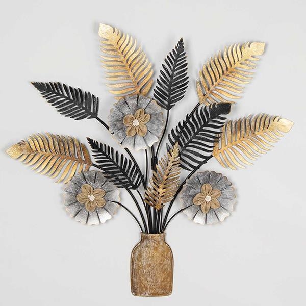 Decoração de parede flor 71,5x73 cm