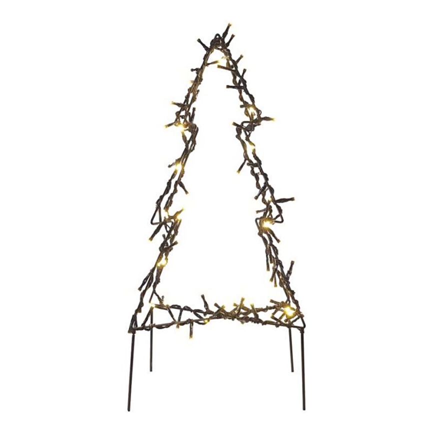 Decoração exterior de Natal com LED 90xLED/1,2W/230V IP44 árvore