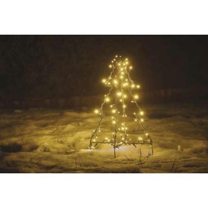 Decoração exterior de Natal com LED 90xLED/1,2W/230V IP44 árvore