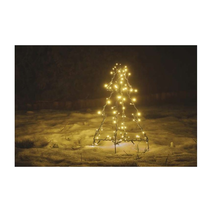 Decoração exterior de Natal com LED 90xLED/1,2W/230V IP44 árvore