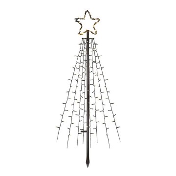 Decoração exterior de Natal LED 180xLED/6W/230V IP44 branco quente