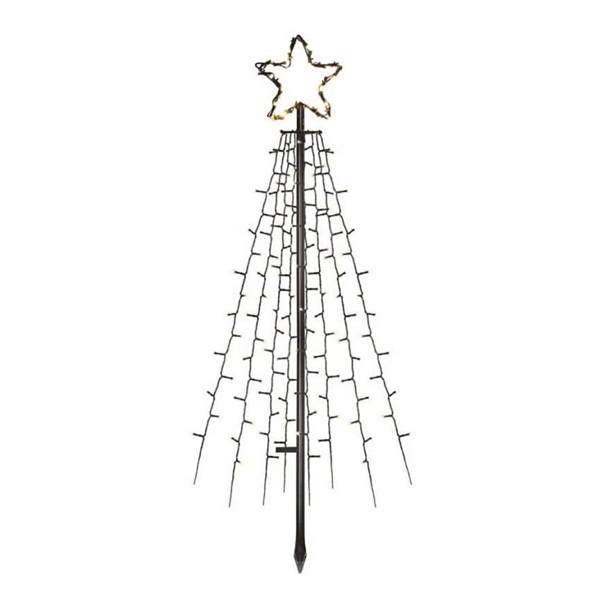 Decoração exterior de Natal LED 180xLED/6W/230V IP44 branco quente