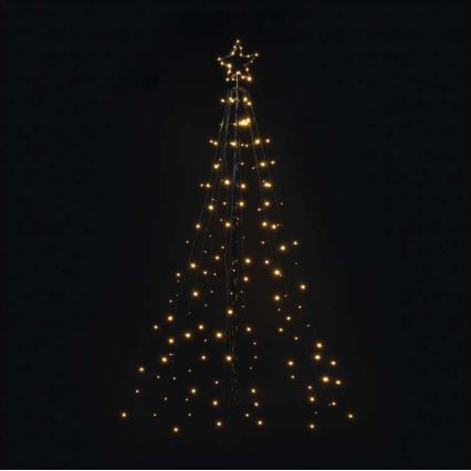 Decoração exterior de Natal LED 180xLED/6W/230V IP44 branco quente