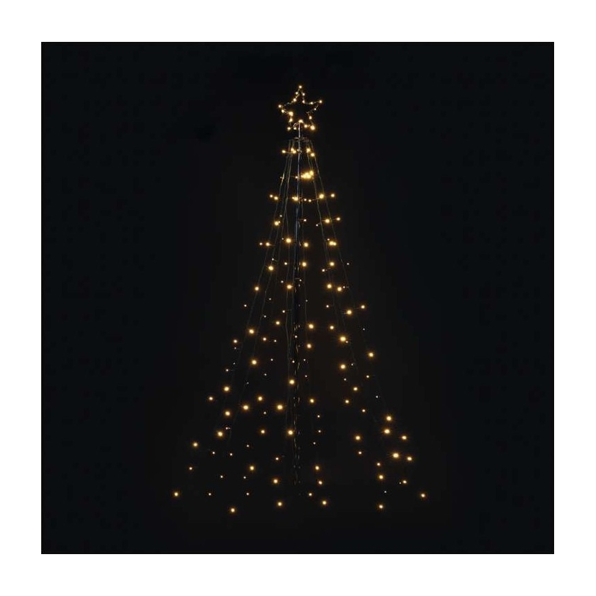 Decoração exterior de Natal LED 180xLED/6W/230V IP44 branco quente