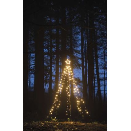 Decoração exterior de Natal LED 180xLED/6W/230V IP44 branco quente
