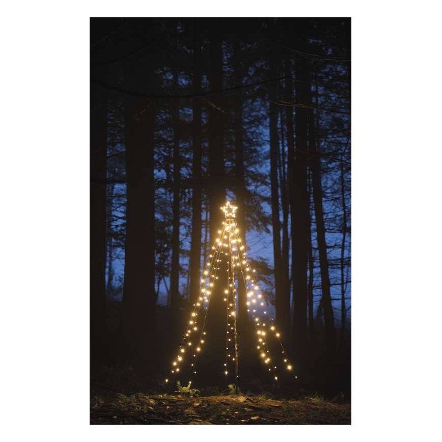 Decoração exterior de Natal LED 180xLED/6W/230V IP44 branco quente