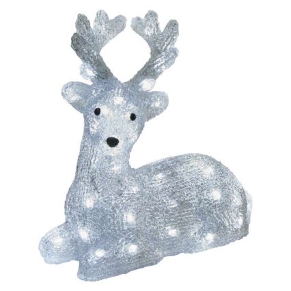 Decoração exterior de Natal LED 40xLED/2,1W/230V IP44 veado