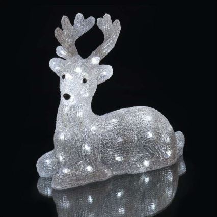 Decoração exterior de Natal LED 40xLED/2,1W/230V IP44 veado