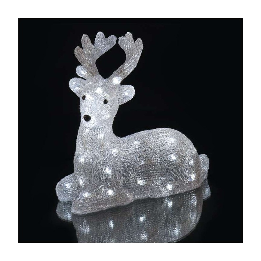 Decoração exterior de Natal LED 40xLED/2,1W/230V IP44 veado