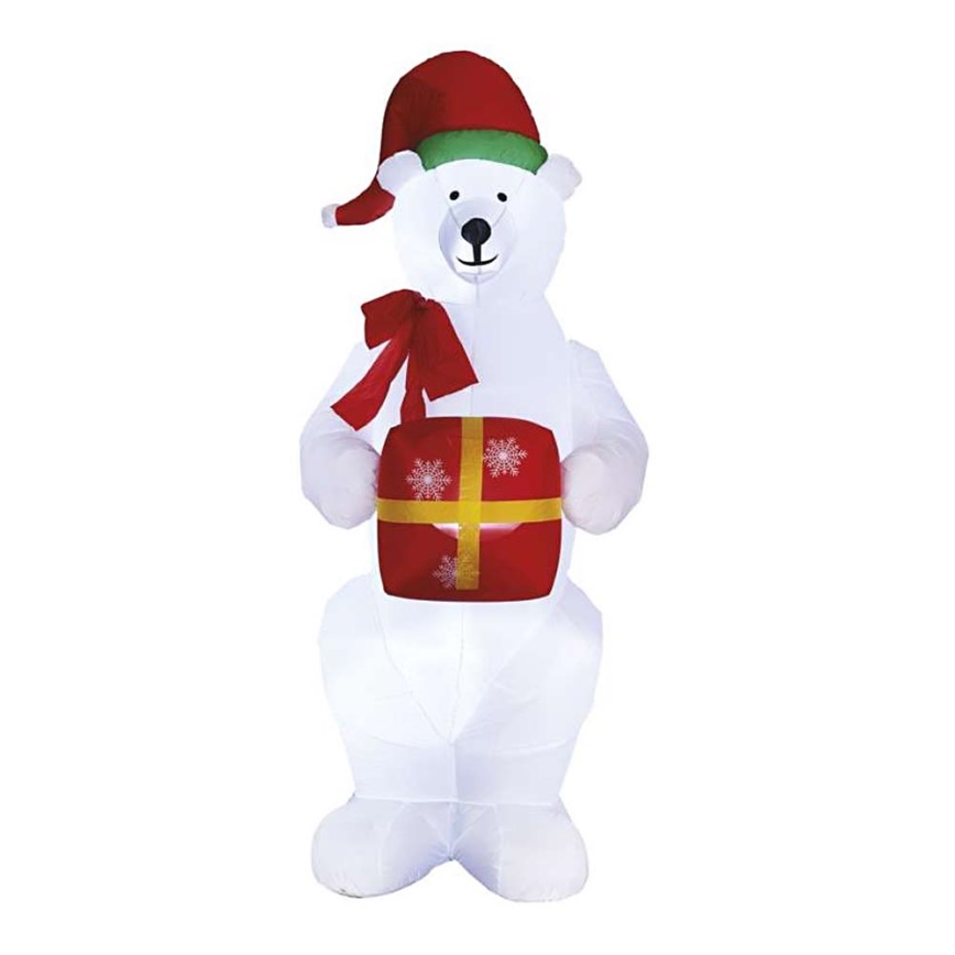 Decoração exterior de Natal LED 4xLED/13W/230V IP44 urso