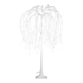 Decoração exterior de Natal LED 72xLED/3,6W/230V IP44 branco frio