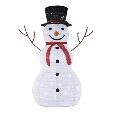 Decoração exterior de Natal LED 80xLED/2,25W/4,5/230V IP44 branco frio