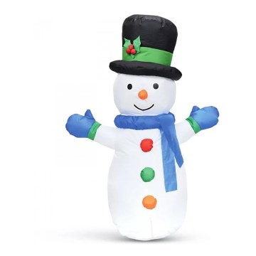 Decoração exterior de Natal LED LED/230V IP44 boneco de neve