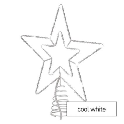 Decoração de Natal LED para exterior 30xLED/4W/30V IP44 branco frio