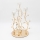 Decorativo castiçal 20x36 cm dourado