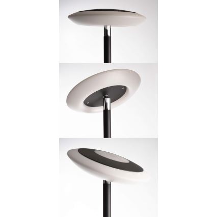 Deko-Light 343028 - Candeeiro de chão LED com regulação BERMUDA LED/18W/230V 3000K preto