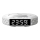 Despertador com visor LCD e sem fios Qi charger 27W/9V branco