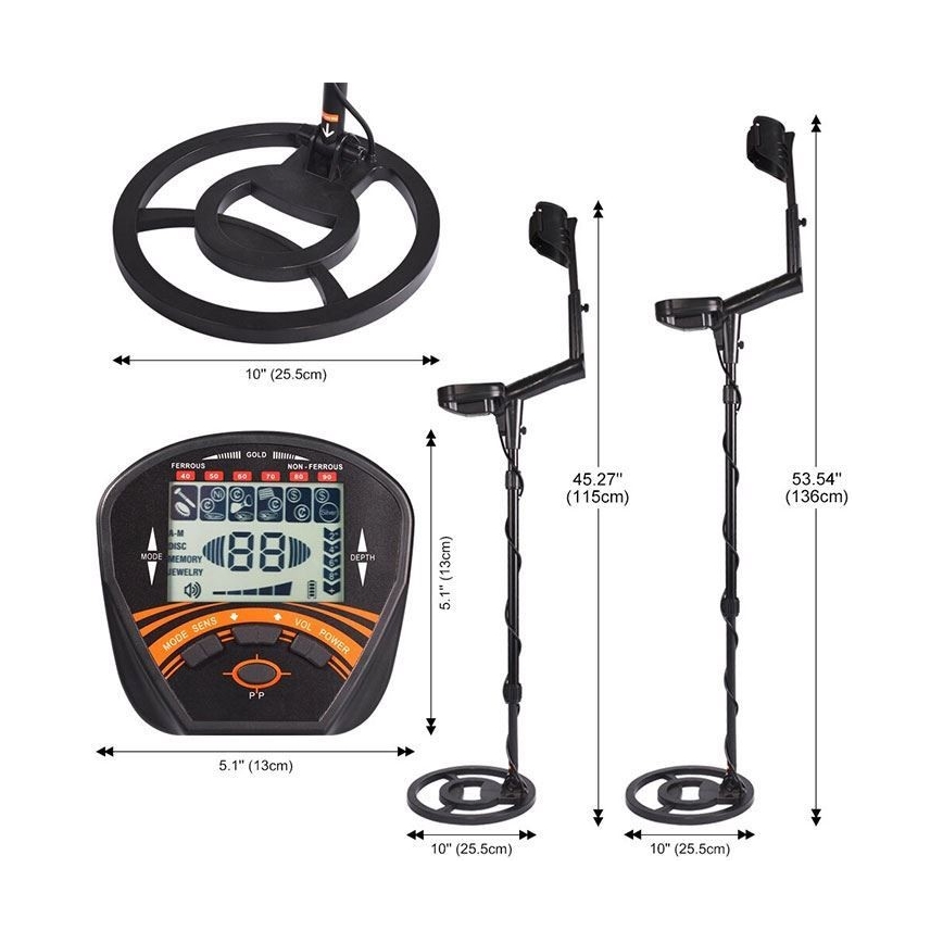 Detector de metais 18V