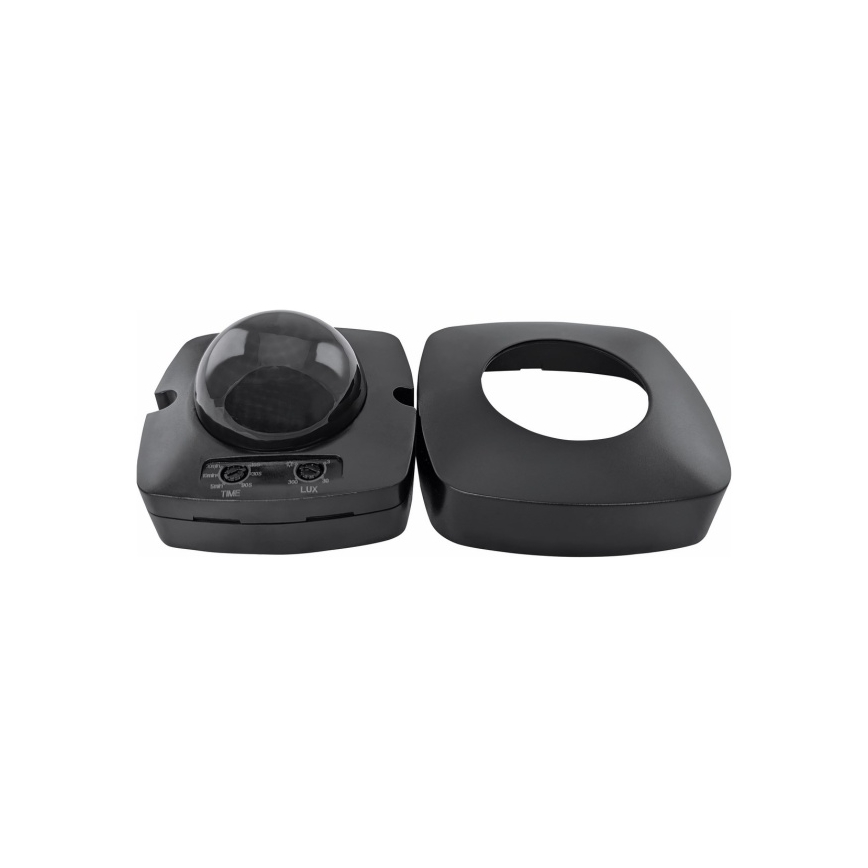 Detector de presença PRES SENSOR 2000W preto